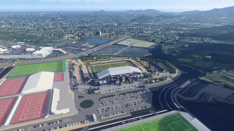 スタジアム全体像　©FC IMABARI