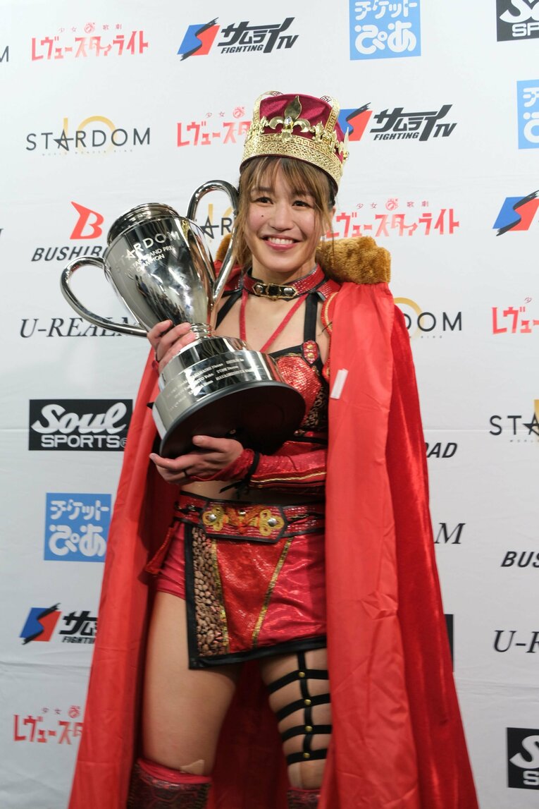 5★STAR GPにて優勝した朱里