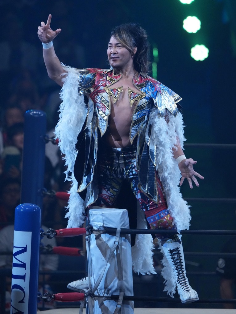 最後のG１CLIMAXに参戦した棚橋弘至　©Essei Hara