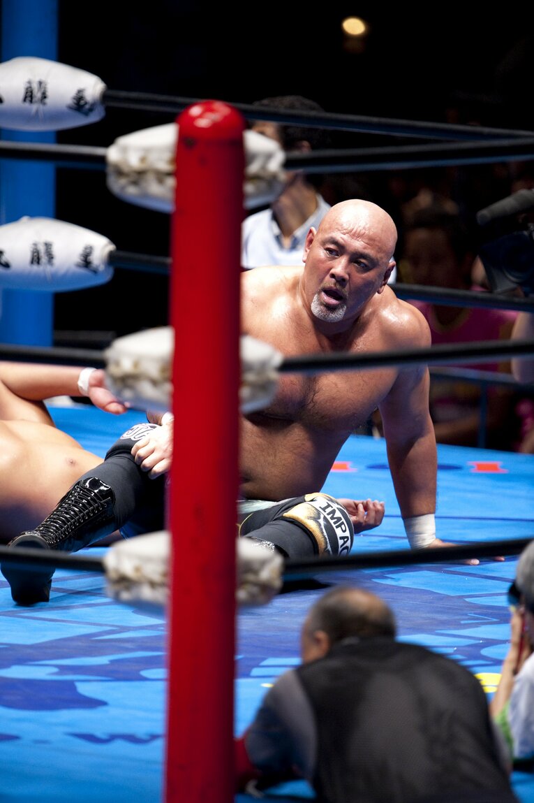 新日本プロレスデビュー20周年興行（2009年）©︎Toshiya Kondo