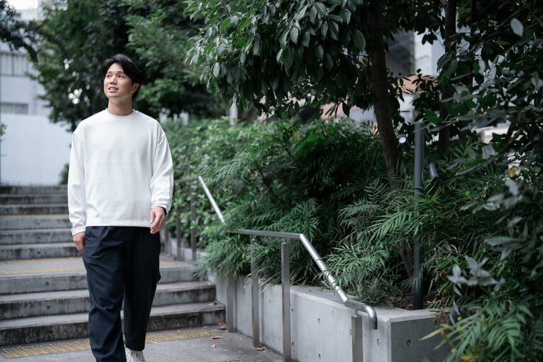 谷田は現在、株式会社Habinyで取締役を務めている　©Shiro Miyake