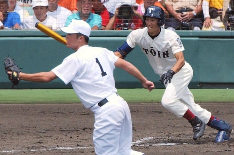 西岡剛／大阪桐蔭 ／ photograph by Kyodo News