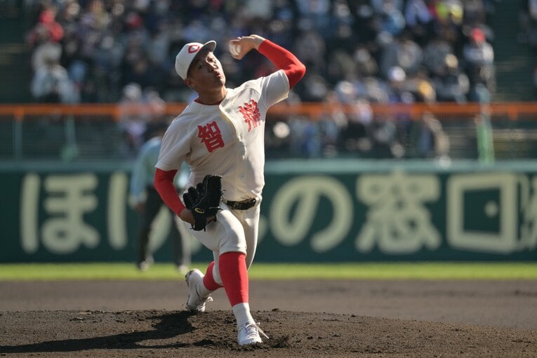 智弁和歌山の夏のエースナンバーを付けたのは左腕の吉川泰地　©︎Hideki Sugiyama