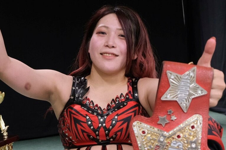 防衛に成功した林下詩美