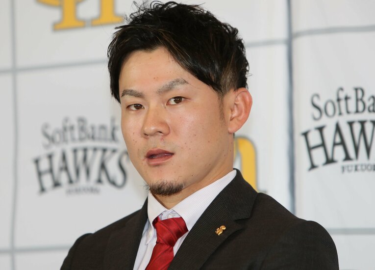 昨年の契約更改時　©Sankei Shimbun