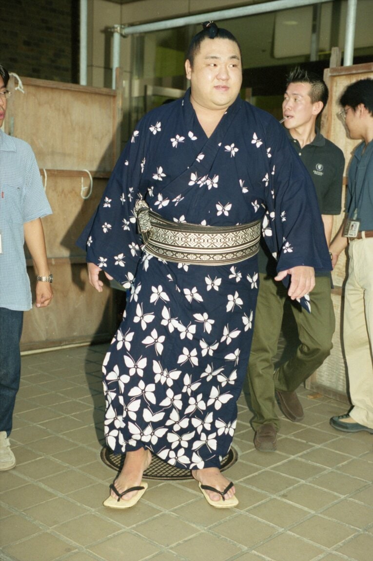 千代大海（2000年名古屋場所）　©︎Takao Yamada