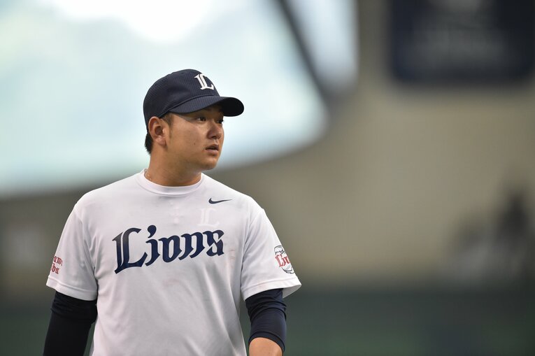 西武ライオンズ時代（2015年）　©︎Hideki Sugiyama