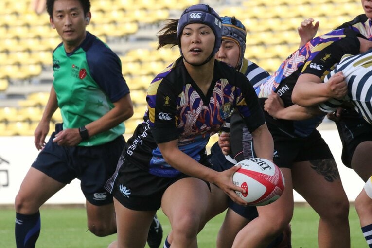 女子ラグビーでは2022年に山口大医学部所属の大内田優月が代表候補合宿に選出されたケースもあった　©Nobuhiko Otomo