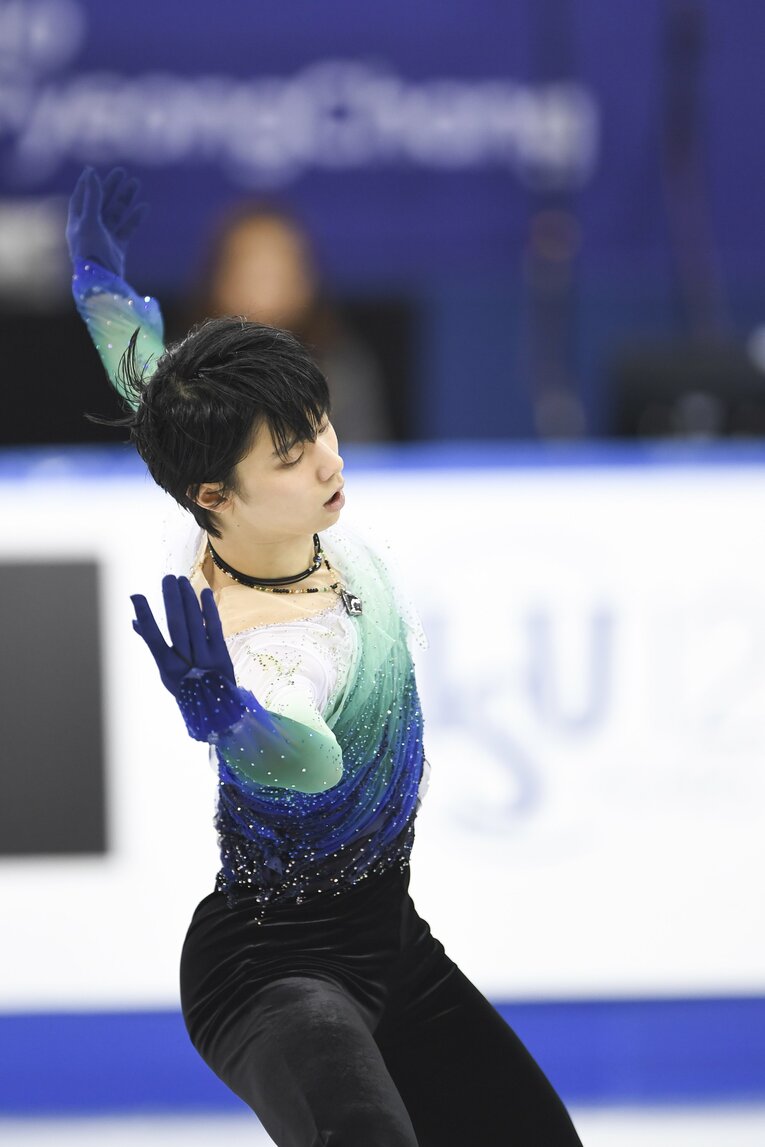 2017年2月、四大陸選手権のフリー　©Asami Enomoto