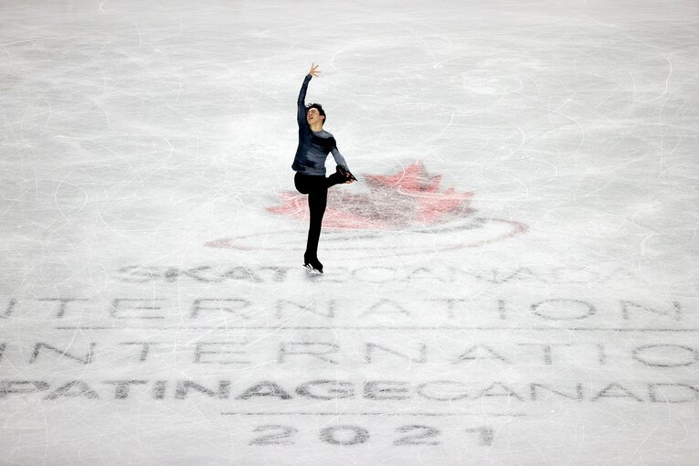 スケートカナダSPでのネイサン・チェン