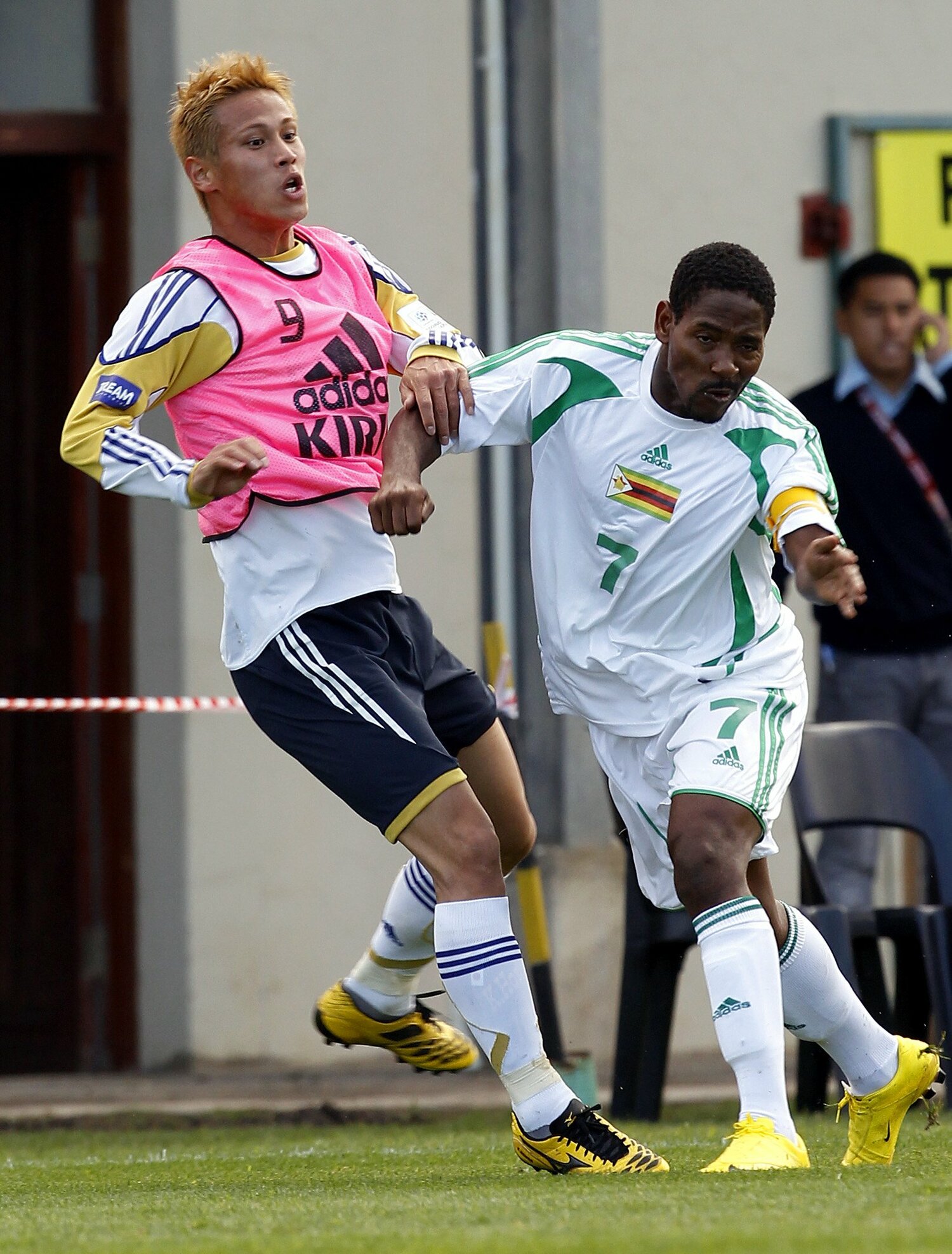 ジンバブエは日本代表とも国際試合で何度も対戦　©JMPA