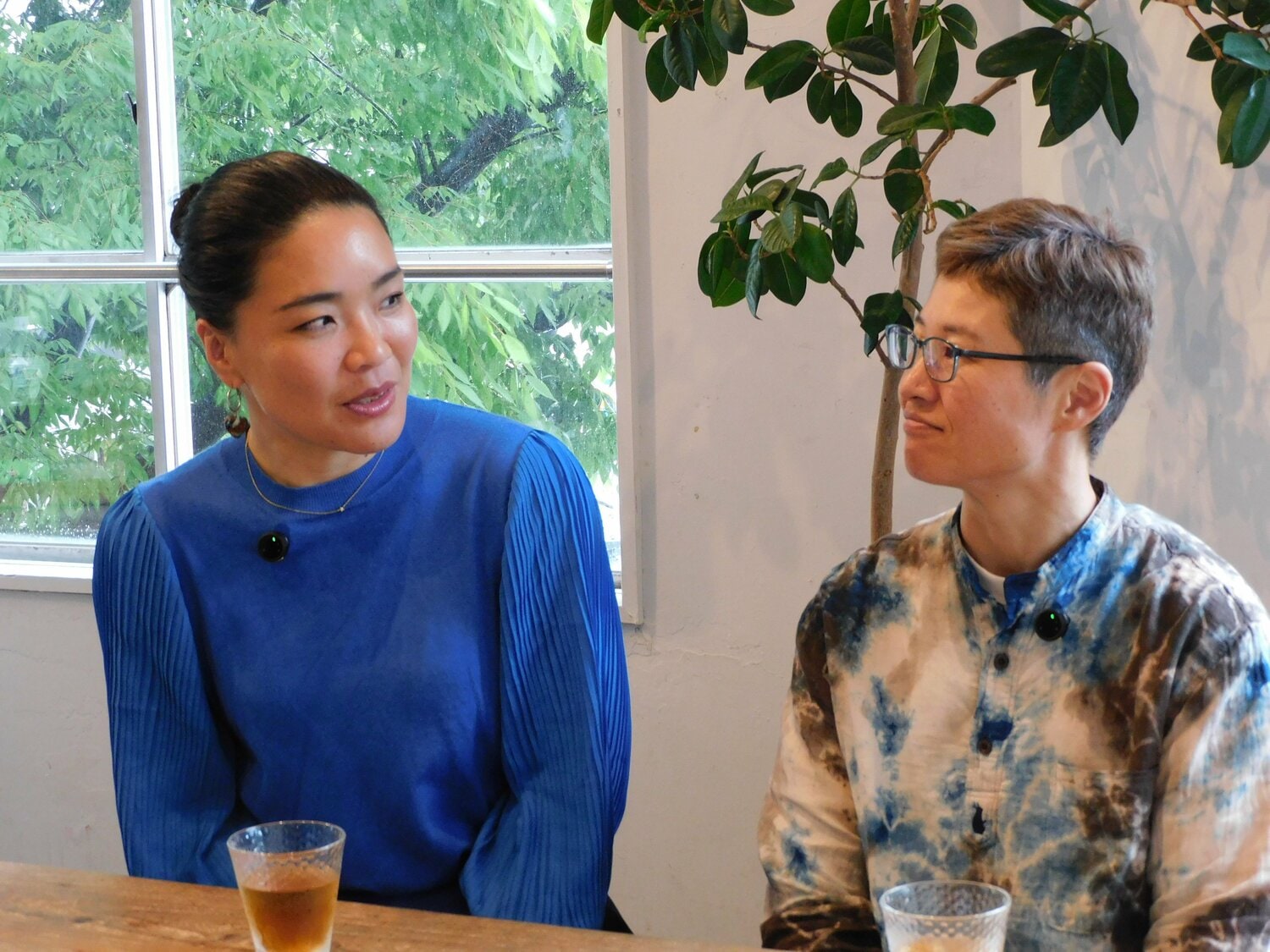 二人の歩みを語ってくれた　©︎Haruka Sato