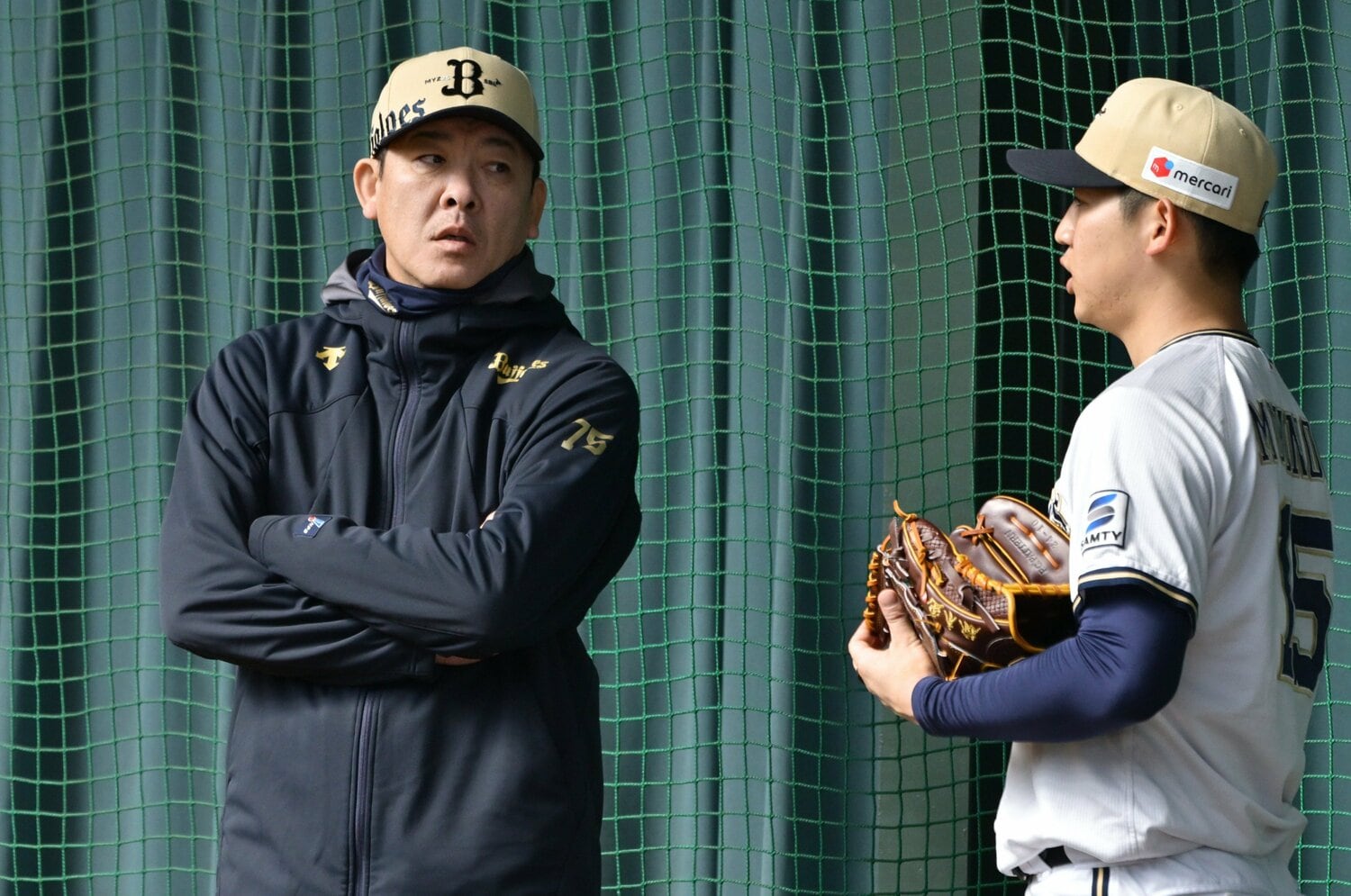 オリックス・厚澤投手コーチ　©Hideki Sugiyama