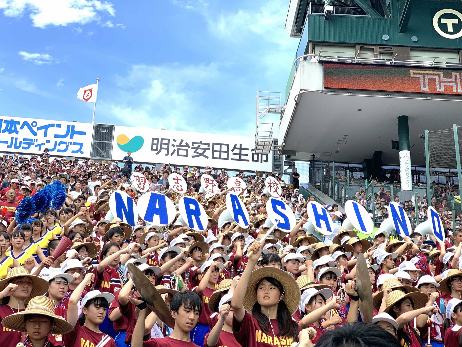 習志野高吹奏楽部（写真は2019年）©Yukiko Umetsu