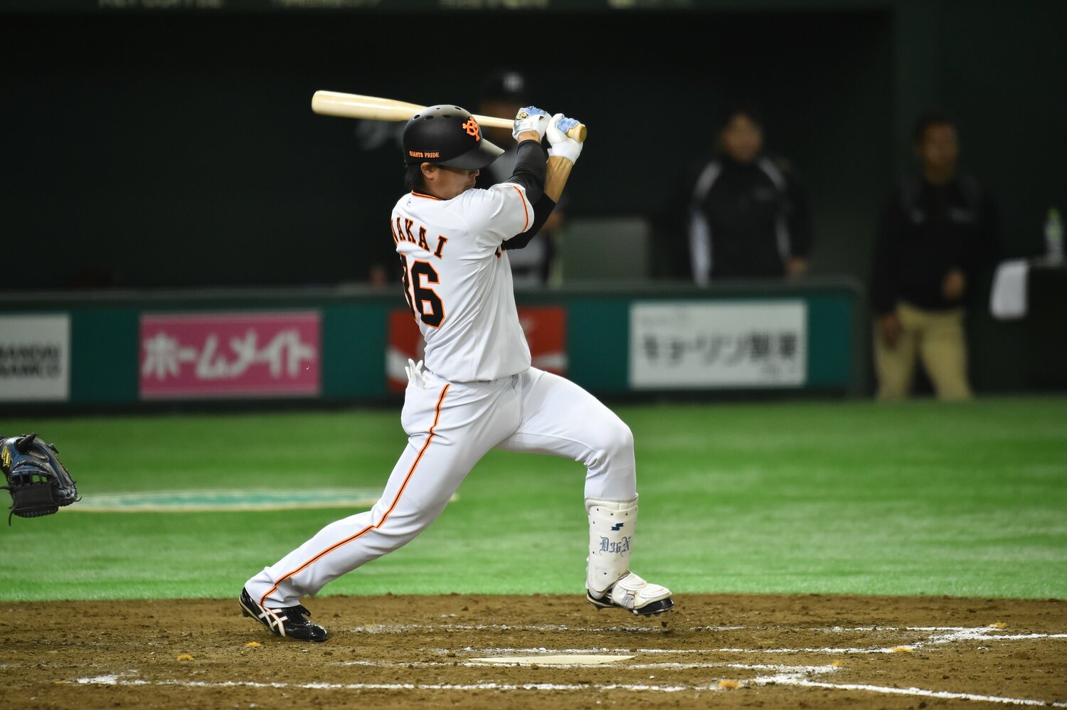 巨人やDeNAでプレーした中井大介 ©Hideki Sugiyama