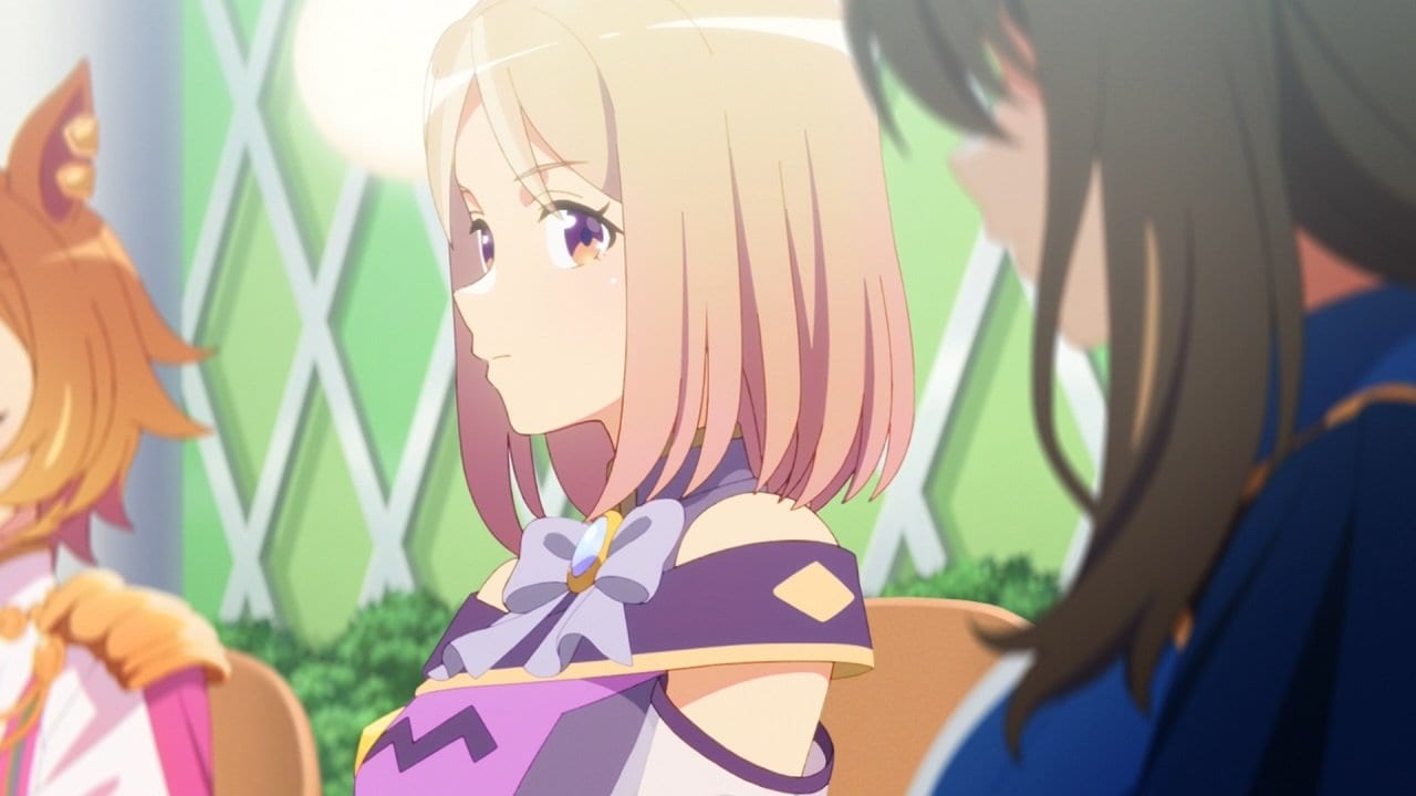 スタジオでインタビューを受ける“三強”　©Cygames, Inc.