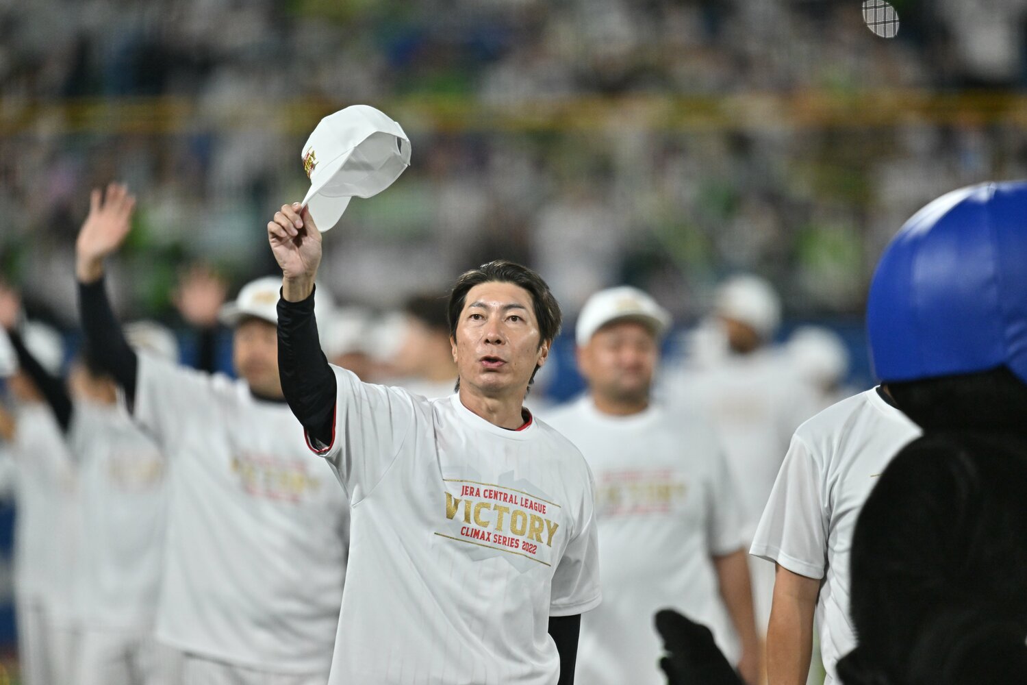 ヤクルトを2年連続優勝＆日本シリーズ進出に導いた高津監督。連覇はなるか　©︎Hideki Sugiyama