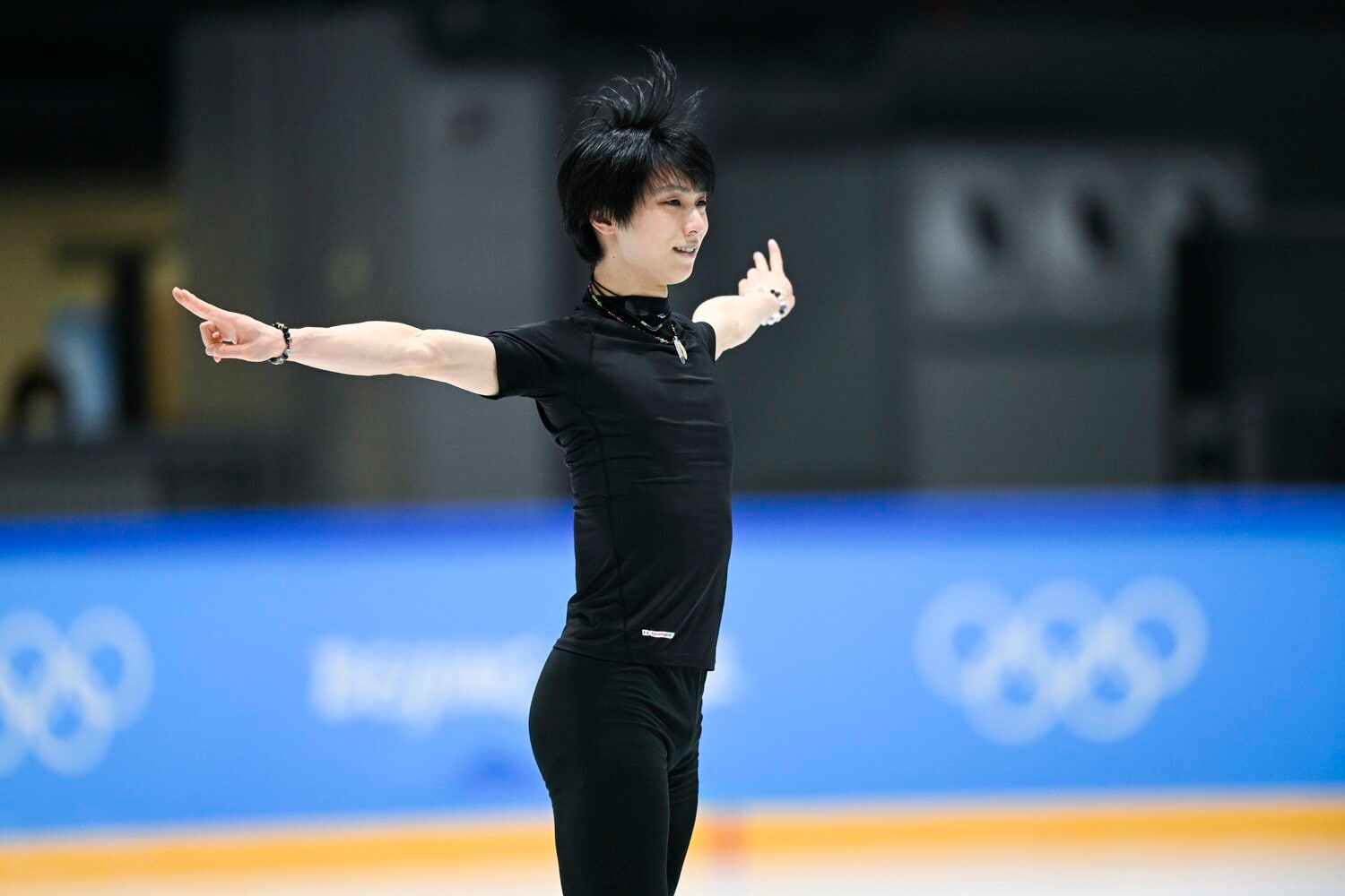 エキシビションの練習時間で見せた『SEIMEI』　©Asami Enomoto/JMPA