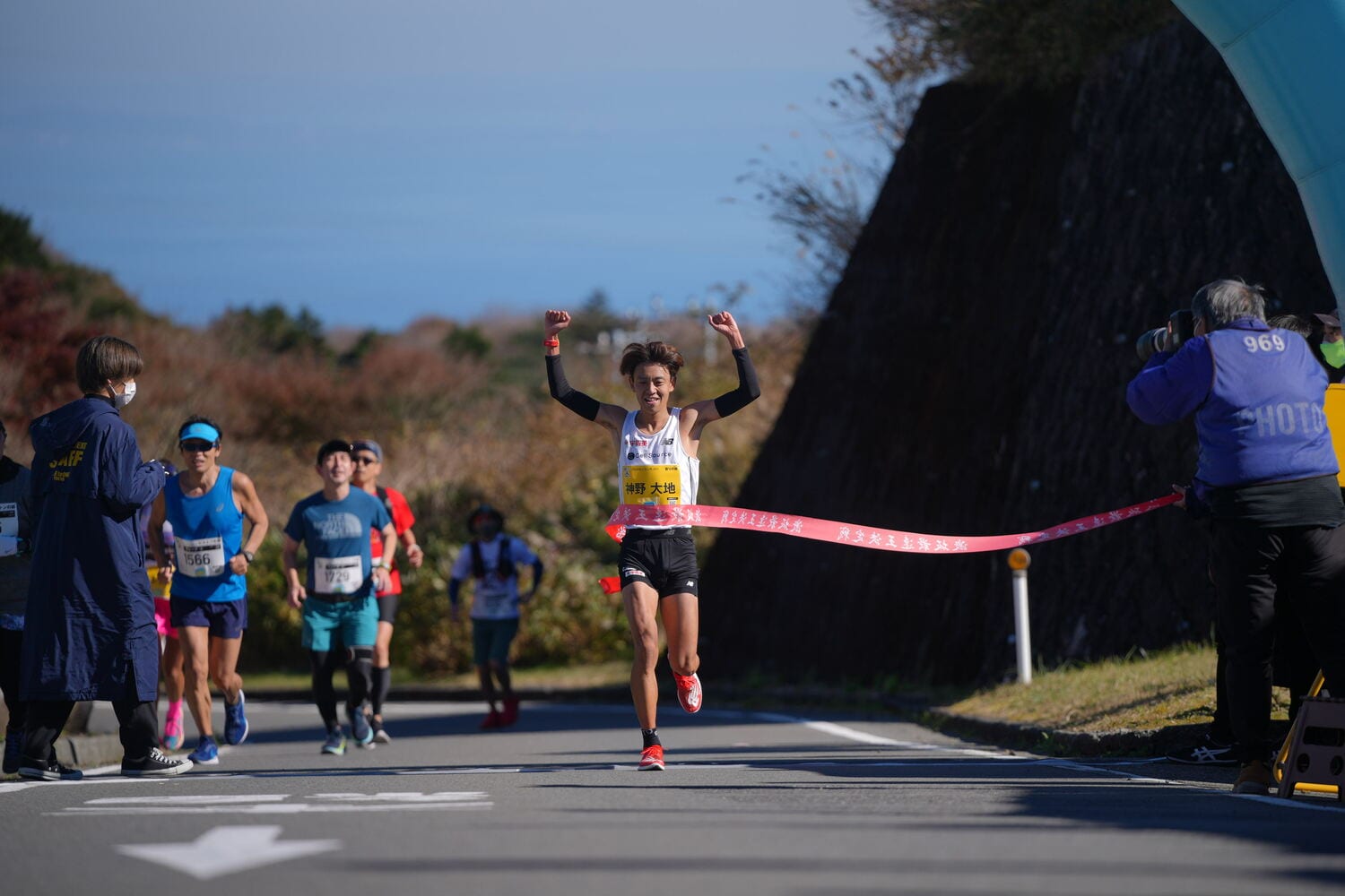11月に開かれた激坂最速王決定戦では、学生ランナーを蹴散らし見事優勝を果たした神野