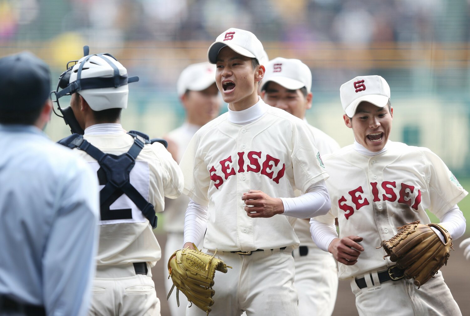 済々黌高時代の大竹耕太郎。早稲田大を経て、2017年育成ドラフト4位でソフトバンク入り　©JIJI PRESS