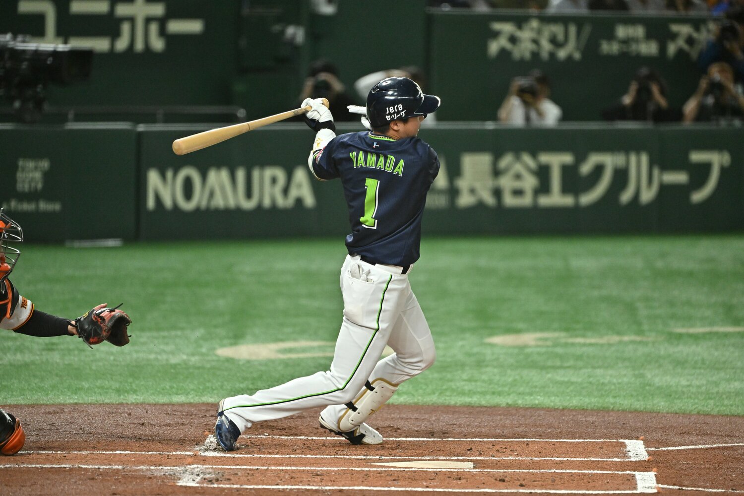 山田哲人も往年ほどの打棒は見せられなくなってきた　©Hideki Sugiyama