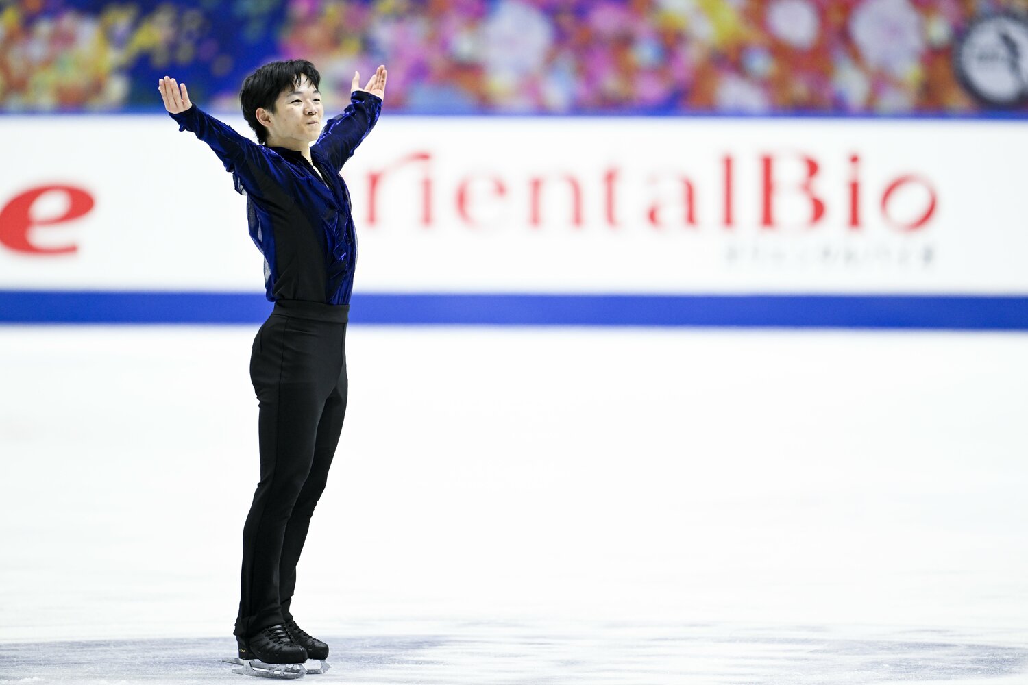 NHK杯では宇野昌磨を破って優勝を果たした　©Asami Enomoto