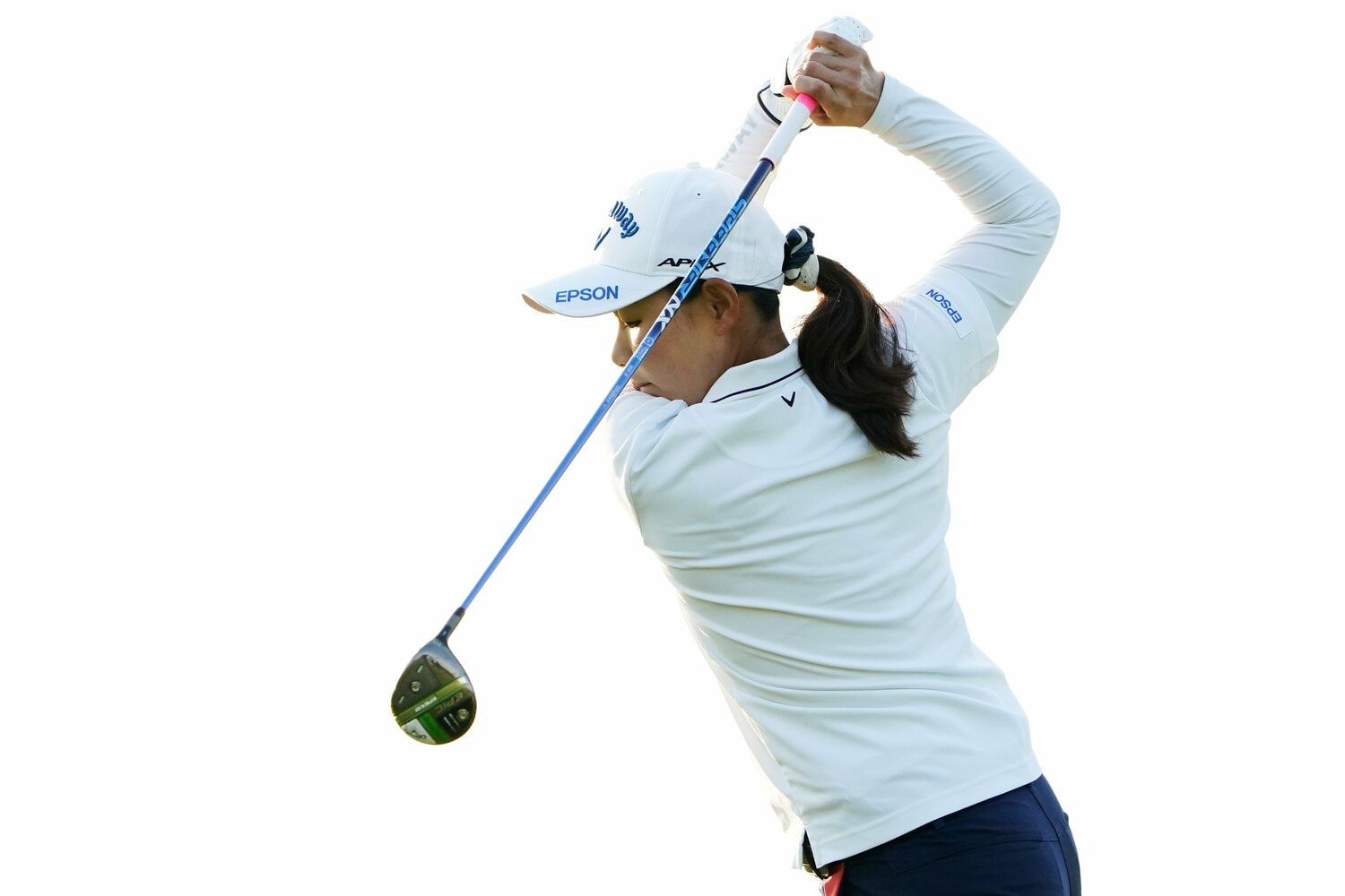 ショップライトLPGAクラシックにて（2021年10月）　©Shizuka Minami