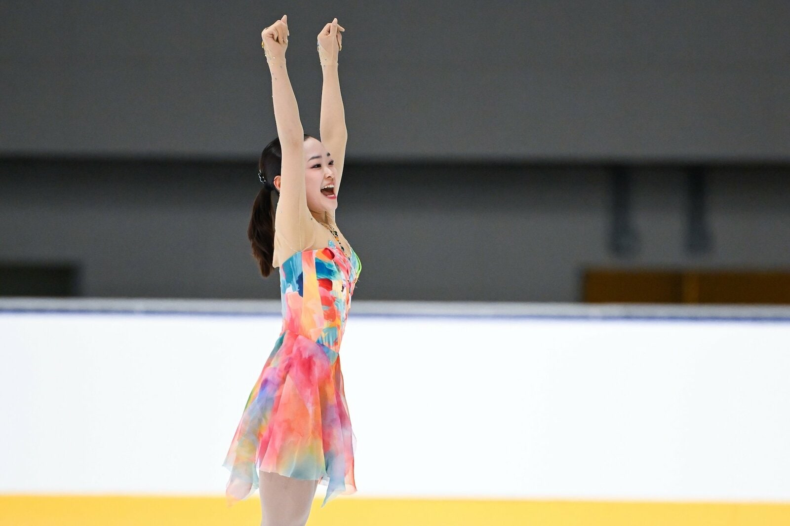 強い相手の出現でさらに成長を見せた島田真央 ©️Asami Enomoto
