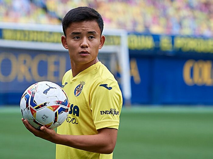 ビジャレアル・久保建英の新任務。精鋭揃いの新チームで目指すのは。＜Number Web＞ photograph by Pablo Morano/MB Media/Getty Images