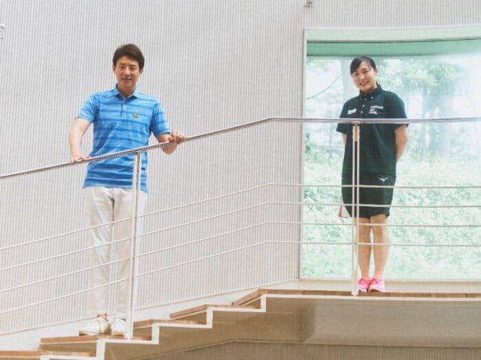 「パラリンピックは通過点」東京の先に健常の大会を目指すパラ水泳・辻内彩野の目標設定に、松岡修造が驚愕！＜Number Web＞ photograph by Yuki Suenaga