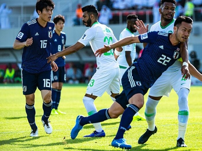 森保Jはセットプレーを強みにする。選手も実感する戦略の緻密さとは。＜Number Web＞ photograph by Takuya Sugiyama