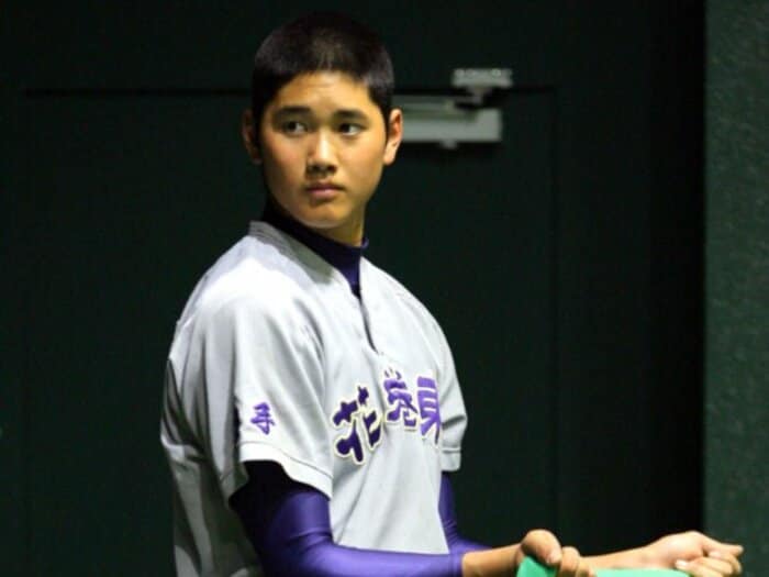 大谷翔平、監督の目を盗み“サク超え連発”伝説…花巻東同級生が明かす「高校通算56本塁打」の本気を見た日「引っ張れば200本でも打てた」<Number Web> photograph by Sankei Shimbun