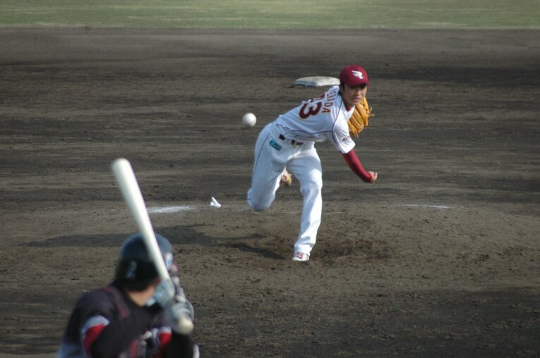 練習量を顕著に増やした2年目以降も実績に繋がらなかった。その焦りは寺田を追い込んでいくことになる　©︎Sankei Shimbun