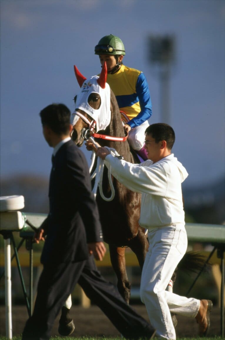 97年ジャパンC、エアグルーヴ　©Takuya Sugiyama