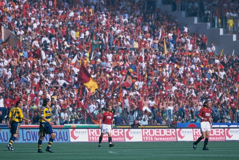 ローマ時代の中田英寿　©Sports Graphic Number