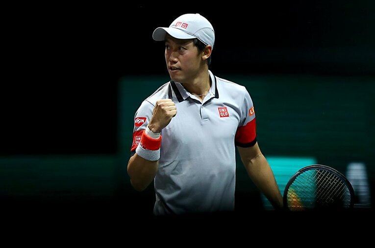 ロッテルダムで挙げた2勝は、錦織圭にとって大きなプラスとなったようだ ／ photograph by Getty Images