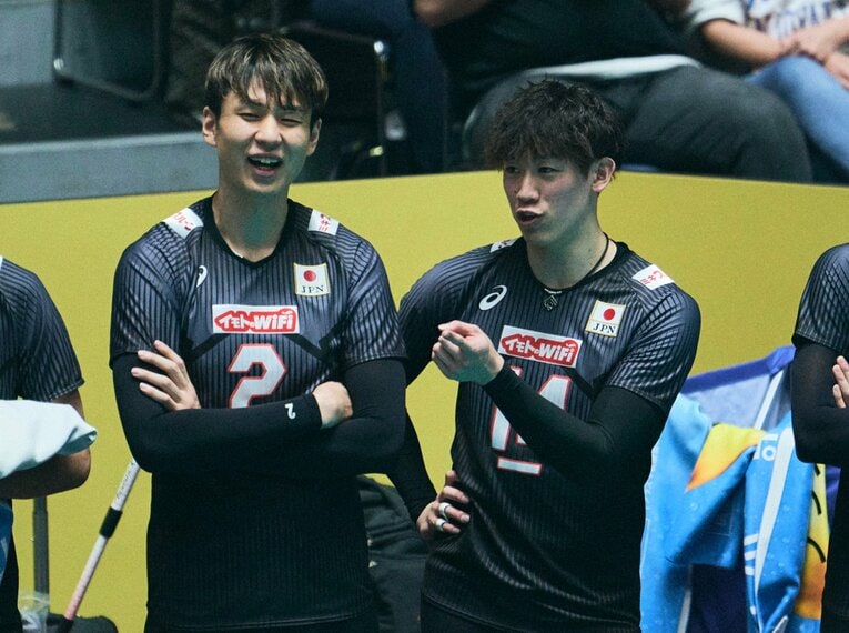 何でも言い合える関係だという小野寺と石川　©︎Yuki Suenaga