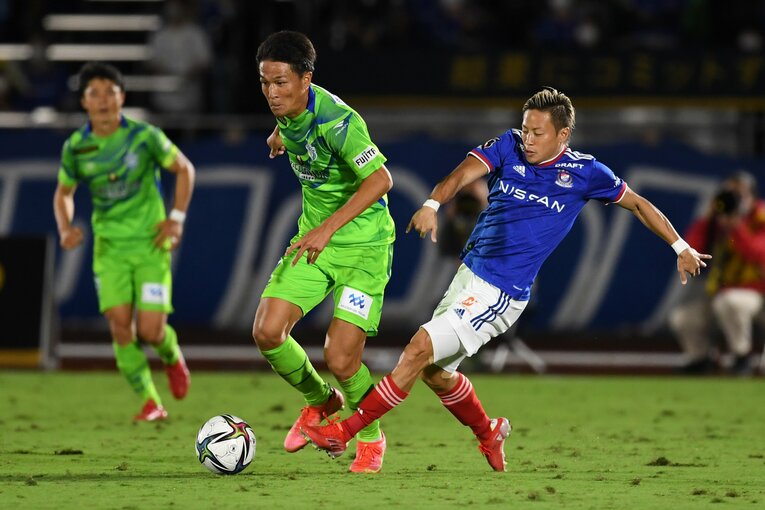 昨年8月、杉岡大暉は鹿島から期限付き移籍で湘南に復帰した　©Masashi Hara/Getty Images