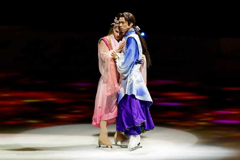 高橋大輔　スケート舞台　『氷艶2019－月光かりの如く』　©Kiichi Matsumoto