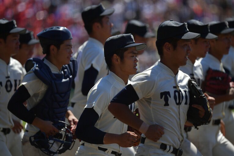 ２０１８年第１００回を迎えた夏の甲子園で春夏連覇。大阪桐蔭「最強世代」の青春の輝きを振り返る　©︎Hideki Sugiyama