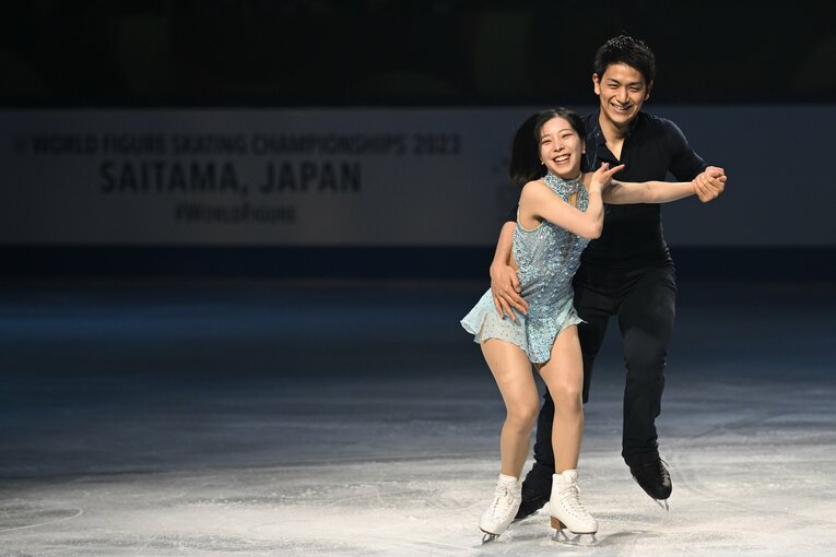 2023年世界選手権、エキシビション『ハレルヤ』　©️Asami Enomoto