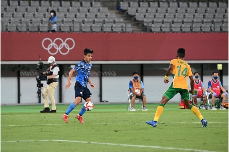 久保の先制ゴール©Asami Enomoto/JMPA