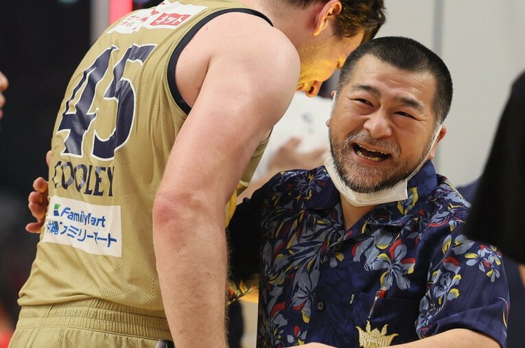 2022-23シーズンには琉球をB.LEAGUE初優勝に導いた　©JIJI PRESS