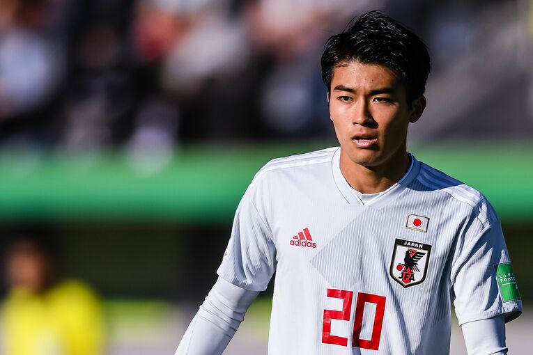【中村敬斗レア写真集】2019年、当時18歳の中村敬斗。U-17W杯に出場した（画像は右に続きます）　©Getty Images