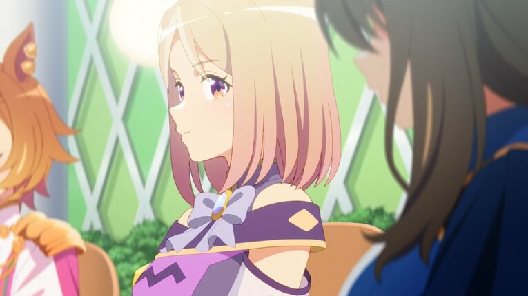 スタジオでインタビューを受ける“三強”　©Cygames, Inc.