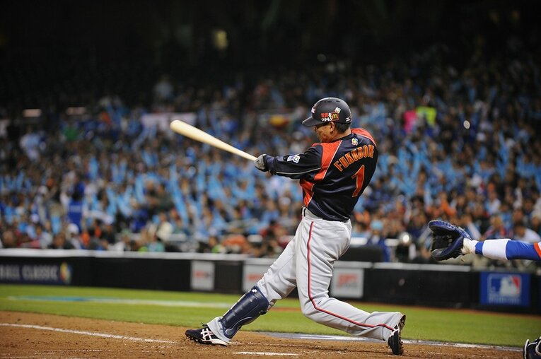 第2回WBCでも活躍した福留孝介　©Naoya Sanuki