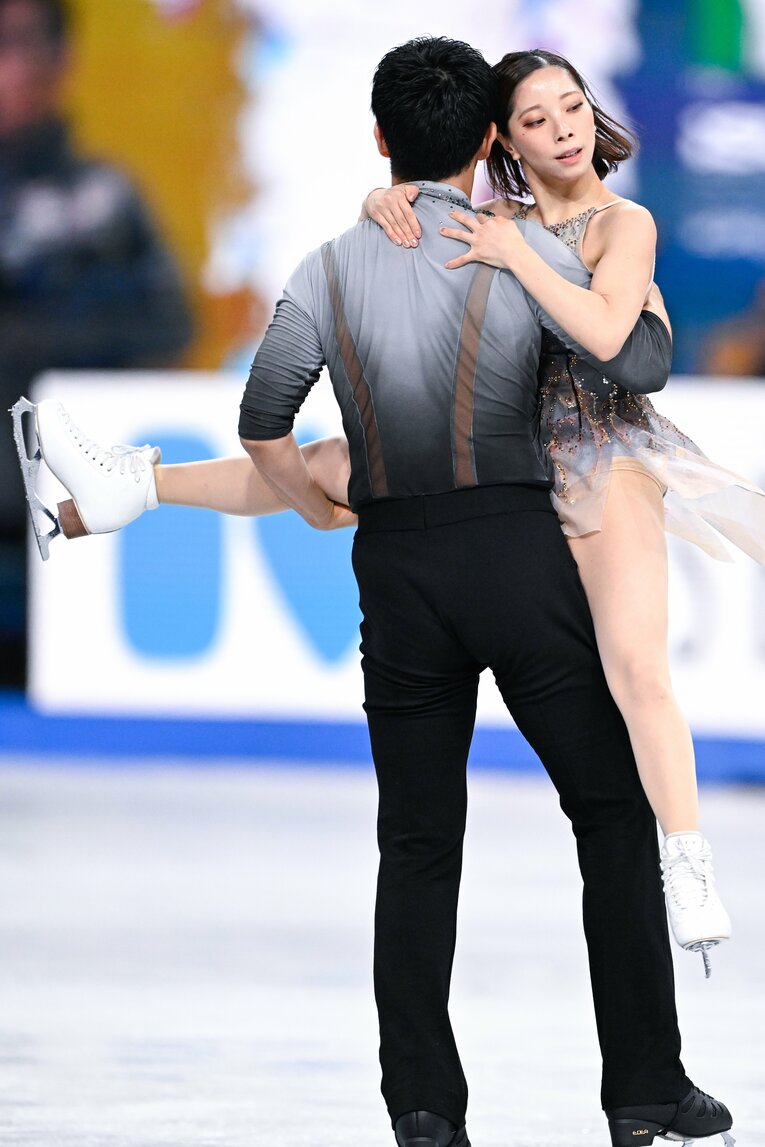 りくりゅうがGPファイナルで見せた美しい演技　©Asami Enomoto