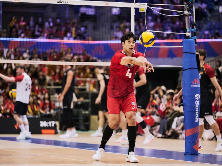 バレーボールネーションズリーグ　©︎Yuki Suenaga