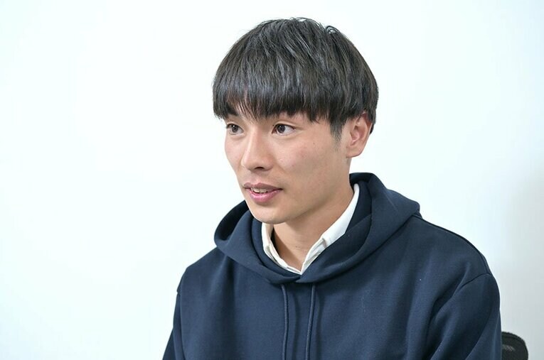 現在は東京大学大学院で研究を続けながら、箱根駅伝を目指している古川大晃 ／ photograph by Hideki Sugiyama