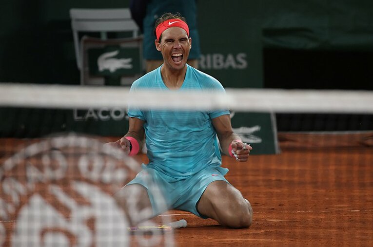9月開催になっても、ローランギャロスの主役はやはりラファエル・ナダルだった ／ photograph by Hiromasa Mano